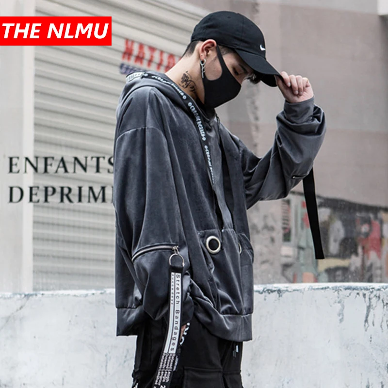 Толстовка в стиле хип хоп для мужчин осень 2020 пуловер с капюшоном уличная одежда