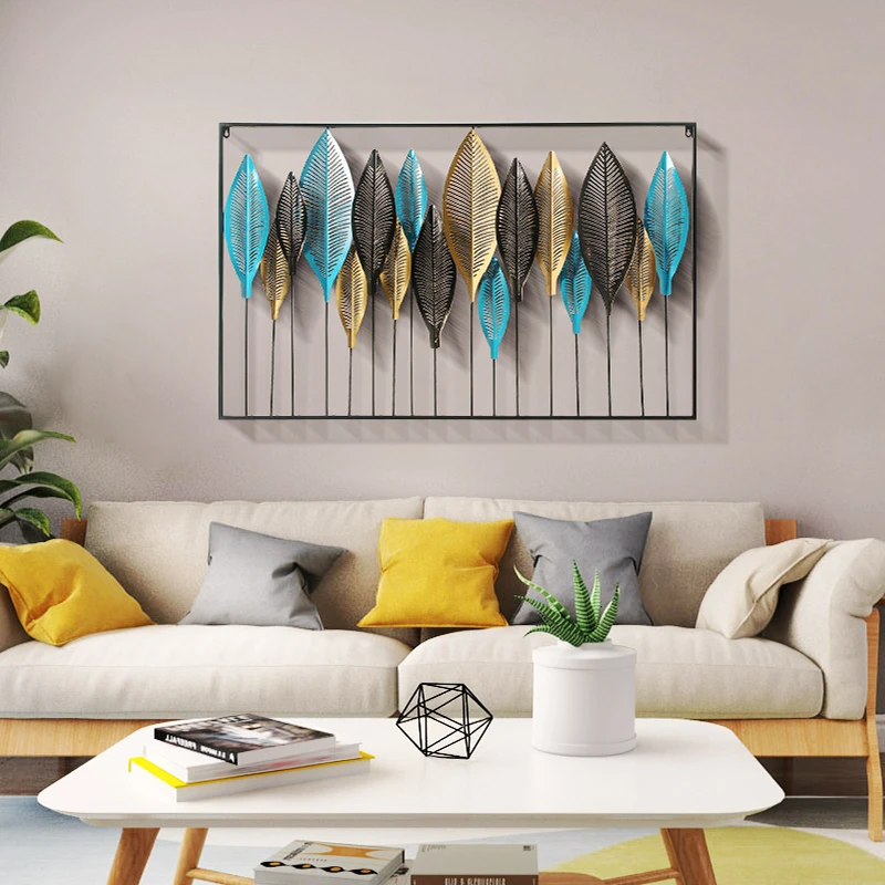 

Northern Europe Wind Wall Decoration Metal Metope Decorate A Living Room Sofa Background Wall Light Extravagant Modern