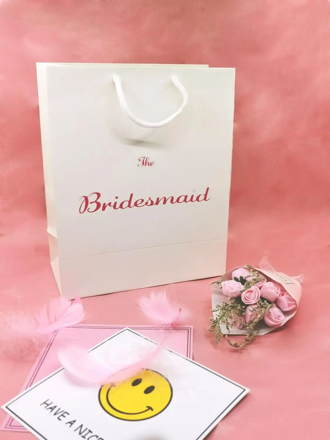 Новинка 6 шт. большие бумажные сумки для свадебной вечеринки подарочные подружки