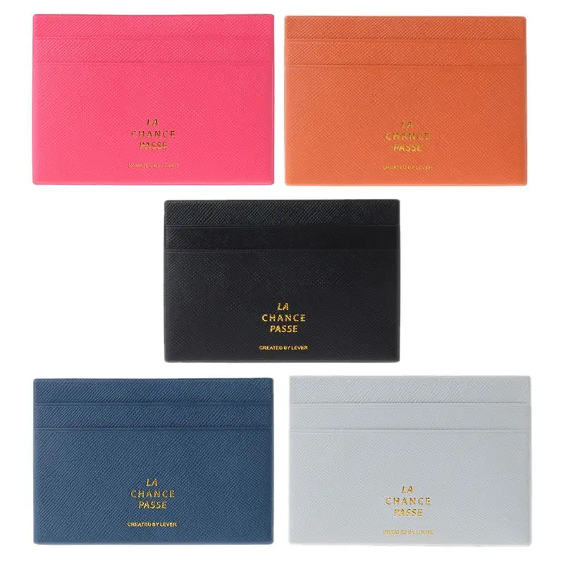 

Portable Women Men Cards Holder Slim Bank Credit ID Card Case Bag Wallet