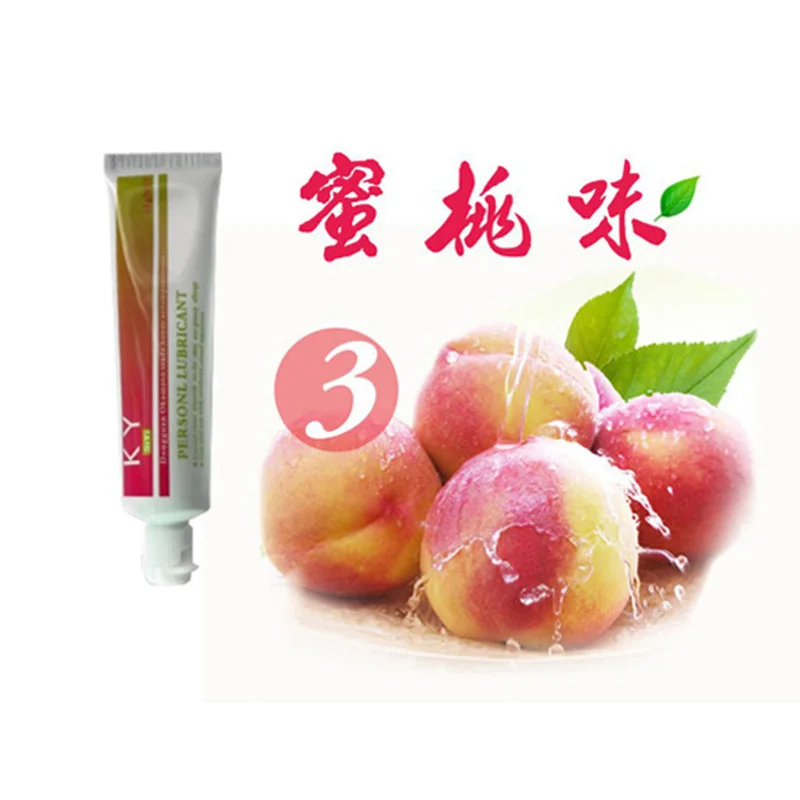 Смазка для секса с Анальная смазка яблоко/персик/вишня/личи/клубника на водной