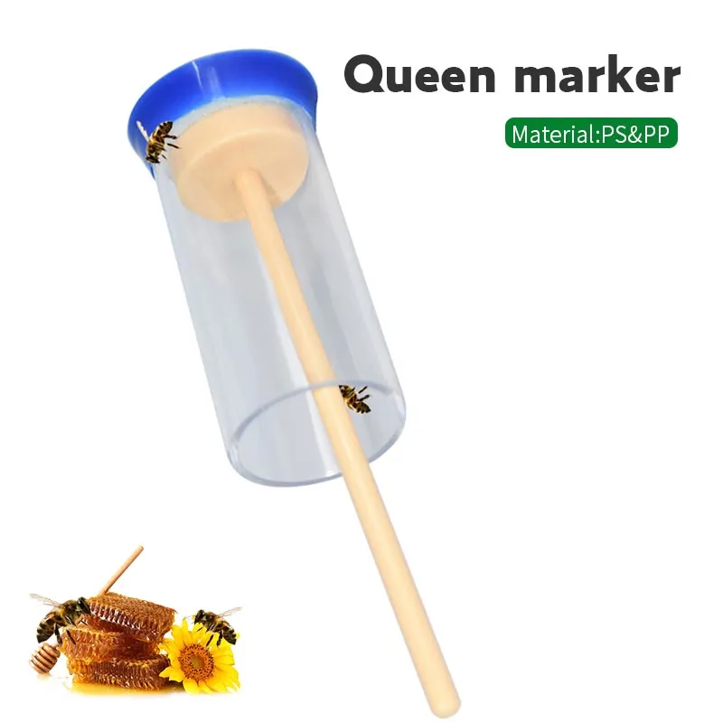 Ящик для бутылок маркировки Bee Queen с мягким плунжерным маркером нетоксичное