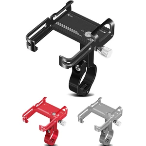 untoom aluminum universal bicycle phone holder mtb motorcycle scooter bike handlebar phone mount stand for 3 5 to 7 smartphone free global shipping