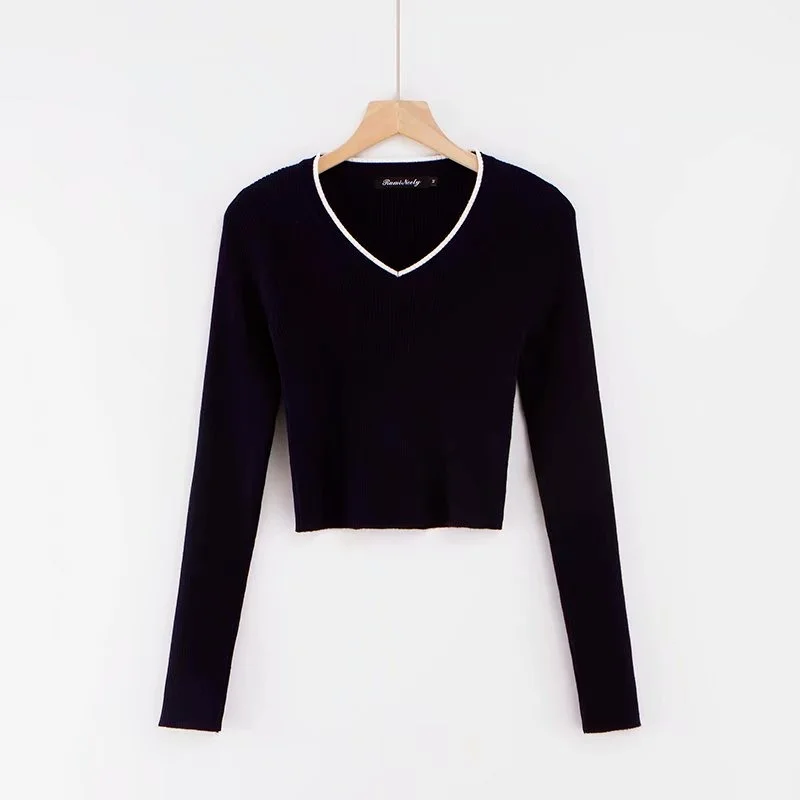 

Retro Blouse Women Long Sleeve Crop Top Streetwear Green Fashion Elegant Ladies Blouse Korean Fashion Green T-shirt Sreetwear