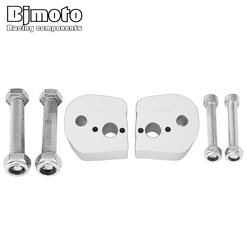 

Handlebar Risers Clamps For Yamaha FJR 1300 2006-2019 Handlebar Risers Clamps Motorcycle Handle Bar Risers Height up Adapters