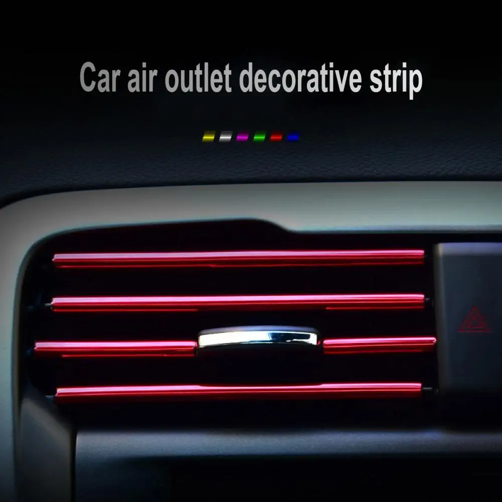 

10 шт./компл. украшение для воздуховыпускного отверстия, тонкая работа, ПВХ, термостойкая, износостойкая, с вентиляционным отверстием, отдело...