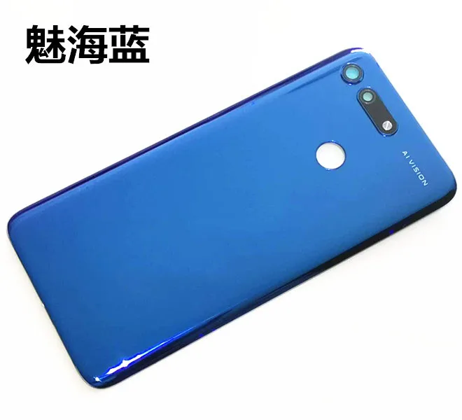 

For Huawei honor V20Glass Back Battery Cover Door Case Housing Replacement For Huawei honor V20 PCT-AL10 with camers lens