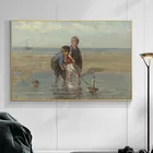 Знаменитая живопись игрушечный парусник от JOZEF, Израиль, Художественная масляная живопись, принты на холсте, Настенная картина для гостиной, домашний декор