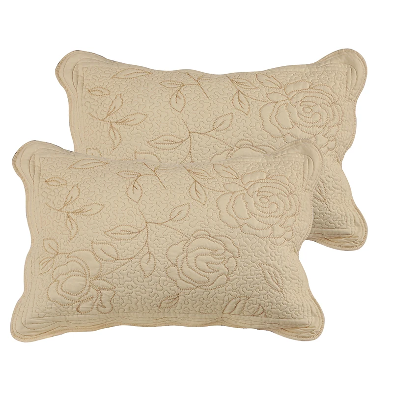 Наволочки 10 цветов с вышивкой 100% полиэфирные наволочки в стиле Queen Standard наволочка