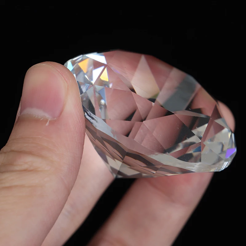 

Glass Rhinestones Pendant Jewelry Accessories DIY Earring Necklace Clear Crystal Pendant Lights Shining Diamond Pendant