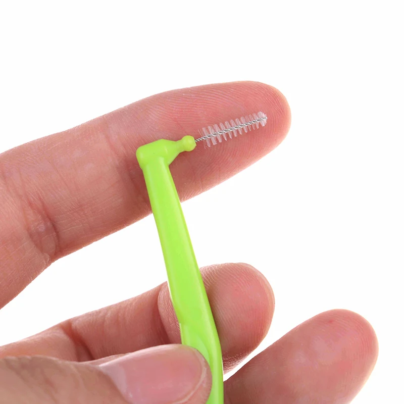 10 шт. l образная межзубная щетка для отбеливания зубов Зубная палочка зубная