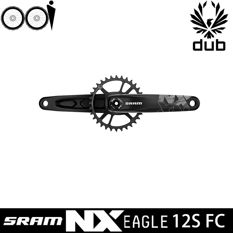 SRAM NX EAGLE DUB кривошипная система 34T 32T 170 мм 175 горный велосипед без BSA Нижний