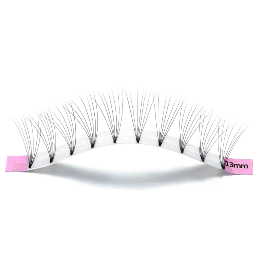 Hot Sale Premade Russian Volume Fans 3d/4d/5d/6d C/D Curl Mink Eyelashes Short Stem Lash Pre made Eyelash Extensions Supplies images - 6