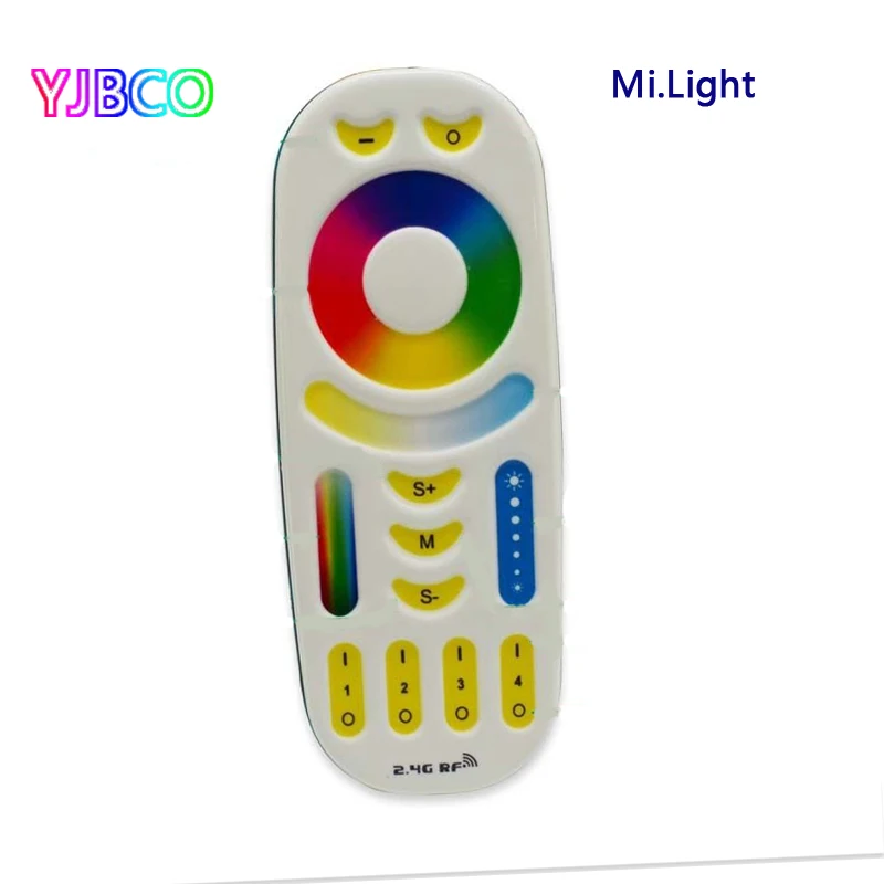 4 зоны RGB + CCT 2 GHz пульт дистанционного управления в 1 полный сенсорный 4-зоны группа