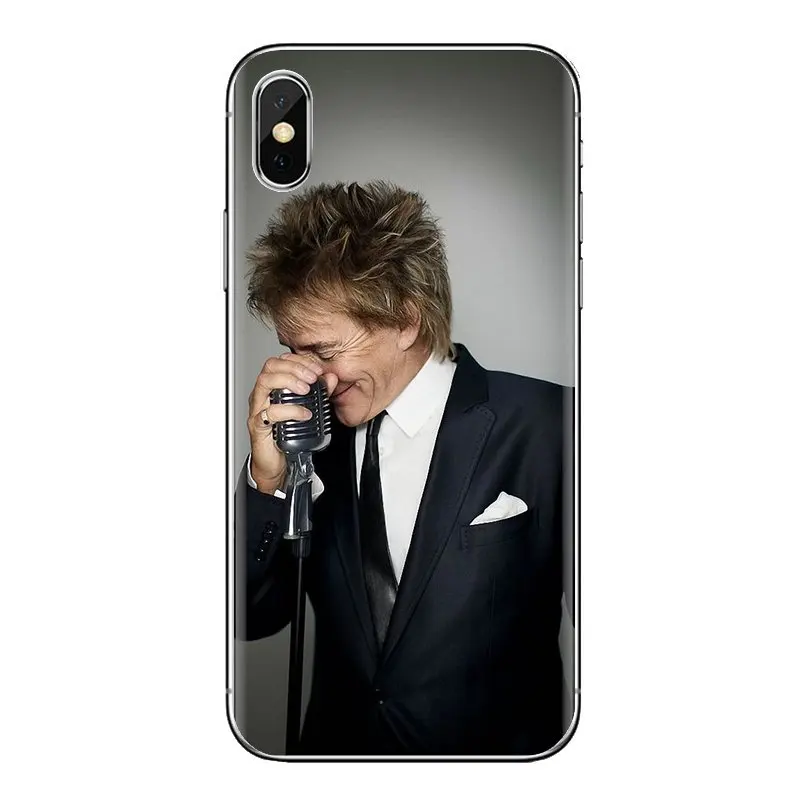 TPU Shell Cover For Huawei P Smart Y6 P8 P9 P10 Plus Nova P20 Lite Pro Mini 2017 SLA-L02 SLA-L22 2i Rod Stewart Brit Rock Singer |