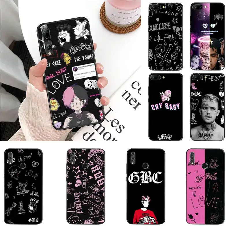 YNDFCNB Lil Peep hellboy чехол для телефона Huawei Honor 8X 9 10 20 Lite 7A 7C 10i 9X play 8C 9XPro|Бамперы| |
