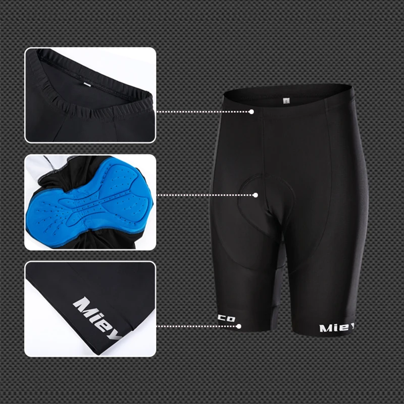 

Mieyco Summer Cycling Jersey Set Women's Cycling Clothing Racing Bike Jumpsuit Women Thermal Pad Female Blouse Shorts Suit