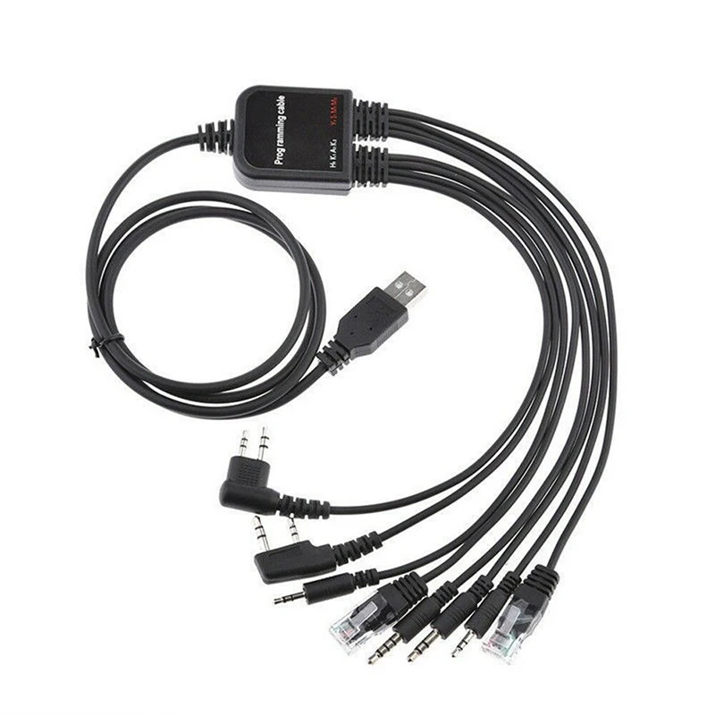 Высококачественный Практичный Прочный 8 в 1 USB кабель для программирования