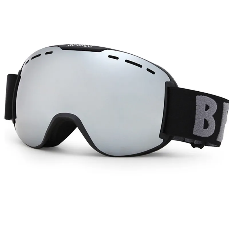 Benice лыжные очки для взрослых мужчин женщин двойные Анти туман Сноуборд Снег 2020