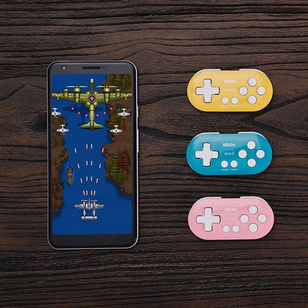 Для 8bitdo ZERO 2 Беспроводной мини-геймпад Nintendo Switch NS/Windows/Android/MacOS игры проводной