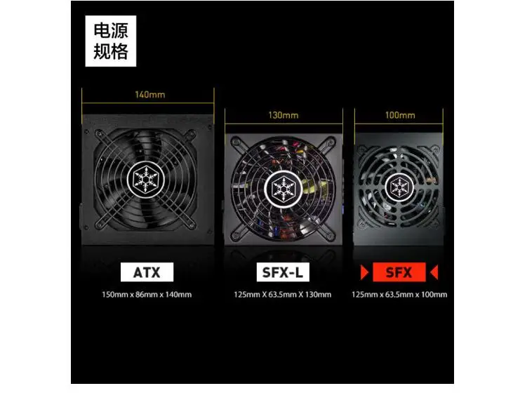 

SilverStone 300W ST30SF SFX Power Supply (80PLUS Bronze / Single 12V / Active PFC / 9 cm Silent Fan)