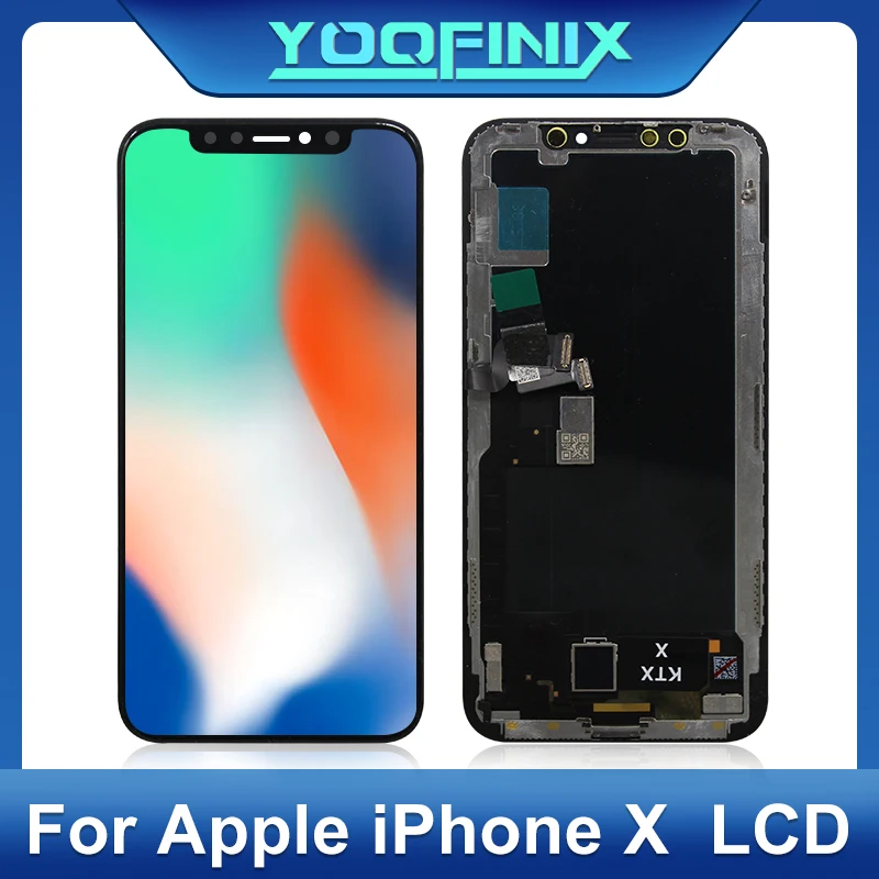 

5.8" OLED For Apple iPhone X Display LCD Touch Screen Digitizer For Apple iPhone 10 LCD A1901 A1865 Display Replacement Parts