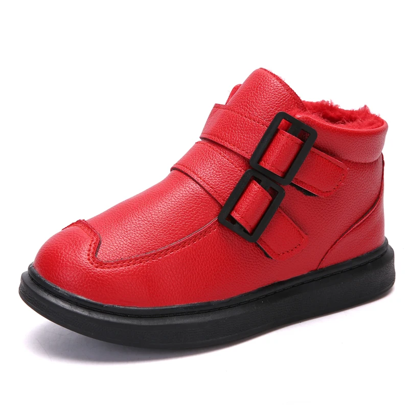 Зимняя детская обувь детские зимние ботинки Детские ботильоны теплая спортивная