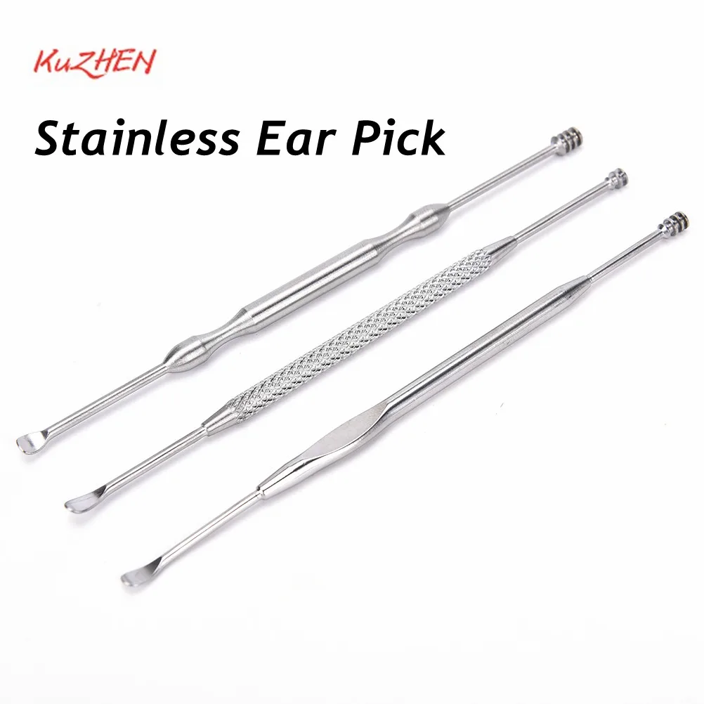 1 шт. ушной серы Палочки экологических требований Нержавеющая сталь уха s воск