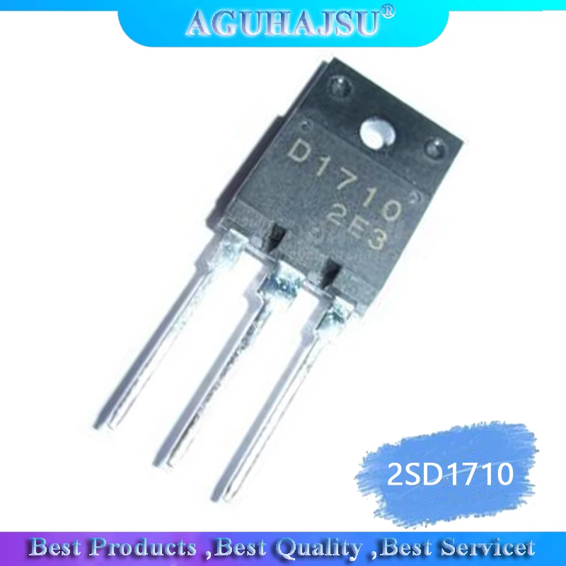 5 шт. D1710 TO-3PF 2SD1710 TO-3P 2SD1710C-CTV-YB | Электронные компоненты и принадлежности