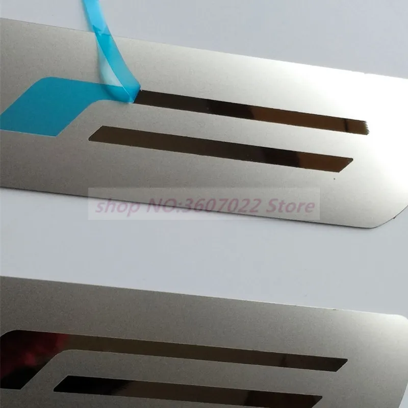 Высокое качество! Так круто! Накладка на порог входной двери из нержавеющей стали