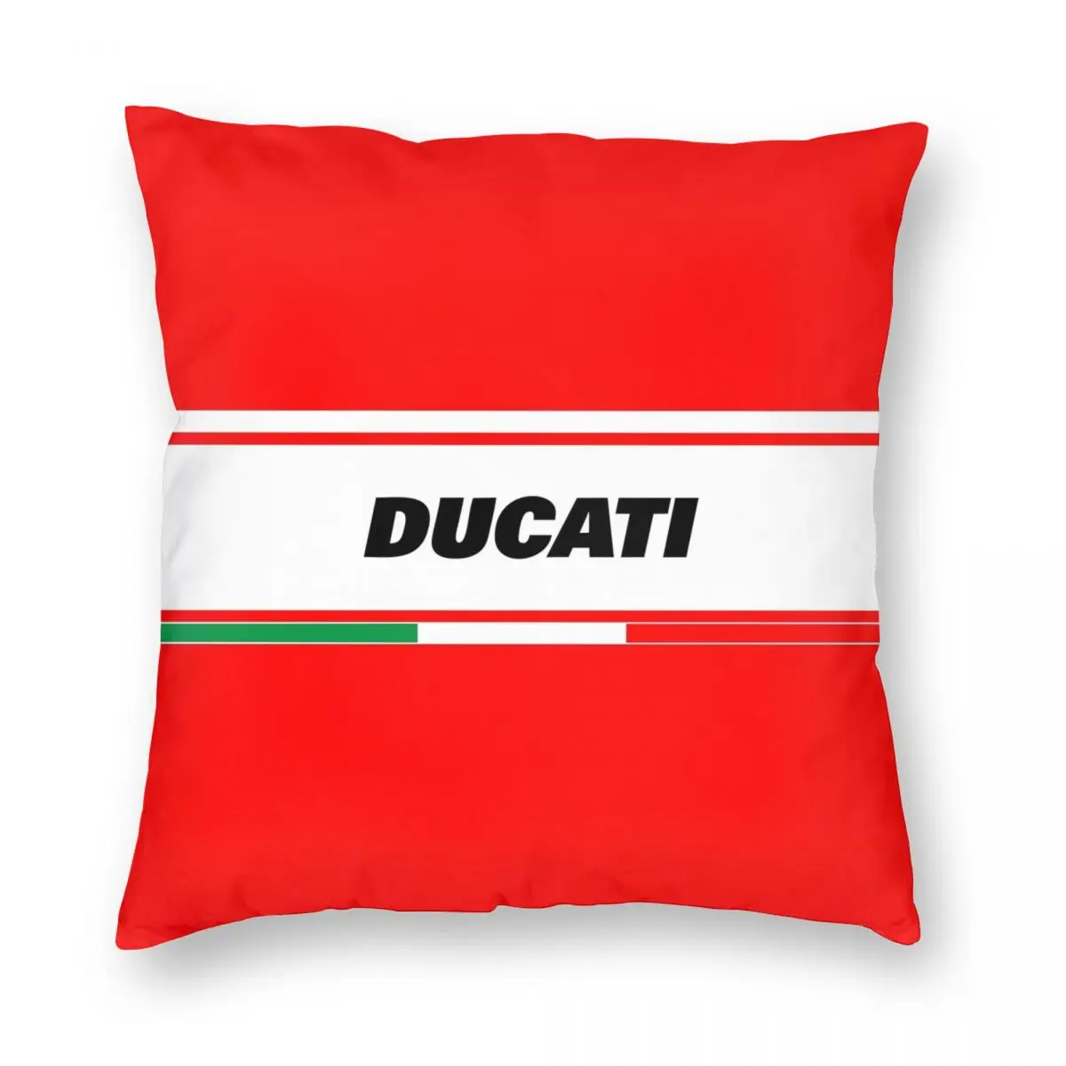DUCATI Италия квадратная наволочка полиэстер лен бархат узор молния Декор диванная