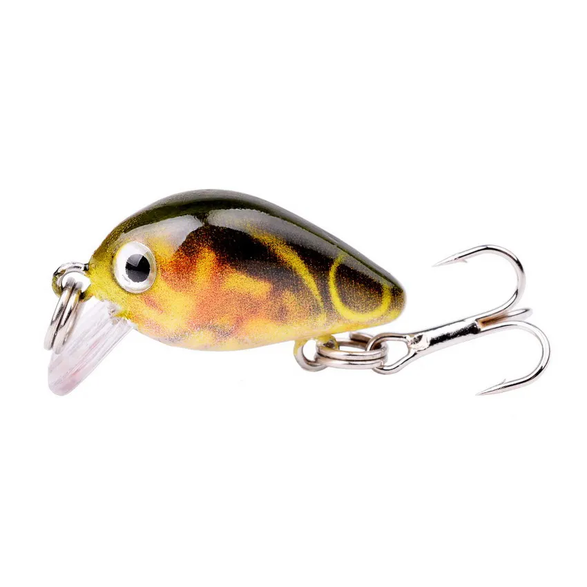Aorace 30 мм 2 г Crazy воблеры мини Topwater Crankbait искусственные японские жесткие приманки Pesca плавающие рыболовные приманки бас Pesca - Цвет: FS2117 E