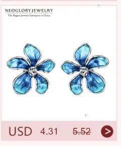 Neoglory этнические красочные эмалированные богемные подвеска Бохо обруч браслеты и браслеты для женщин винтажные модные украшения ENA1