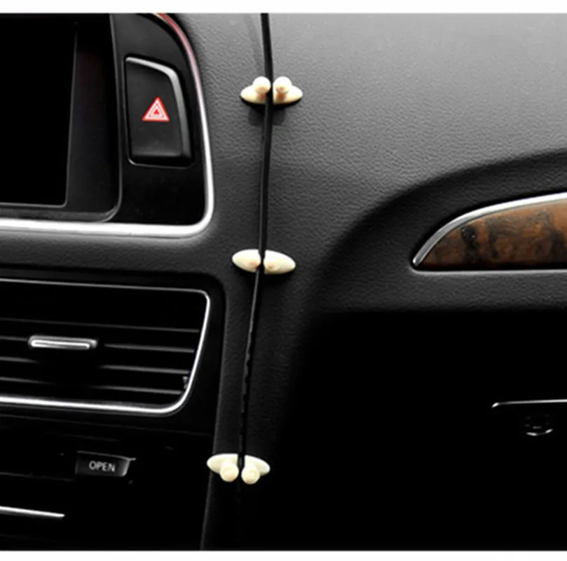 Авто принадлежности фиксированный зажим автомобиля линии пряжки в-автомобильный навигационный инструмент стол провод и кабель отделка линии ловушка