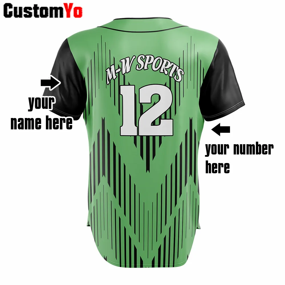 Мужская Бейсбольная Футболка с принтом | Спорт и развлечения