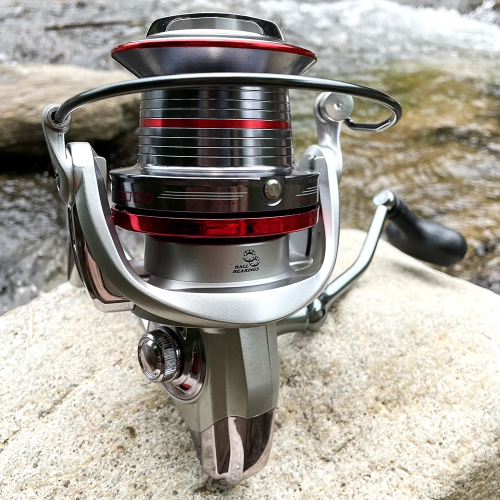 

Катушка для спиннинга Ghotda, металлическая катушка, макс. передаточное число 20 кг, 4,0: 1, высокоскоростная катушка