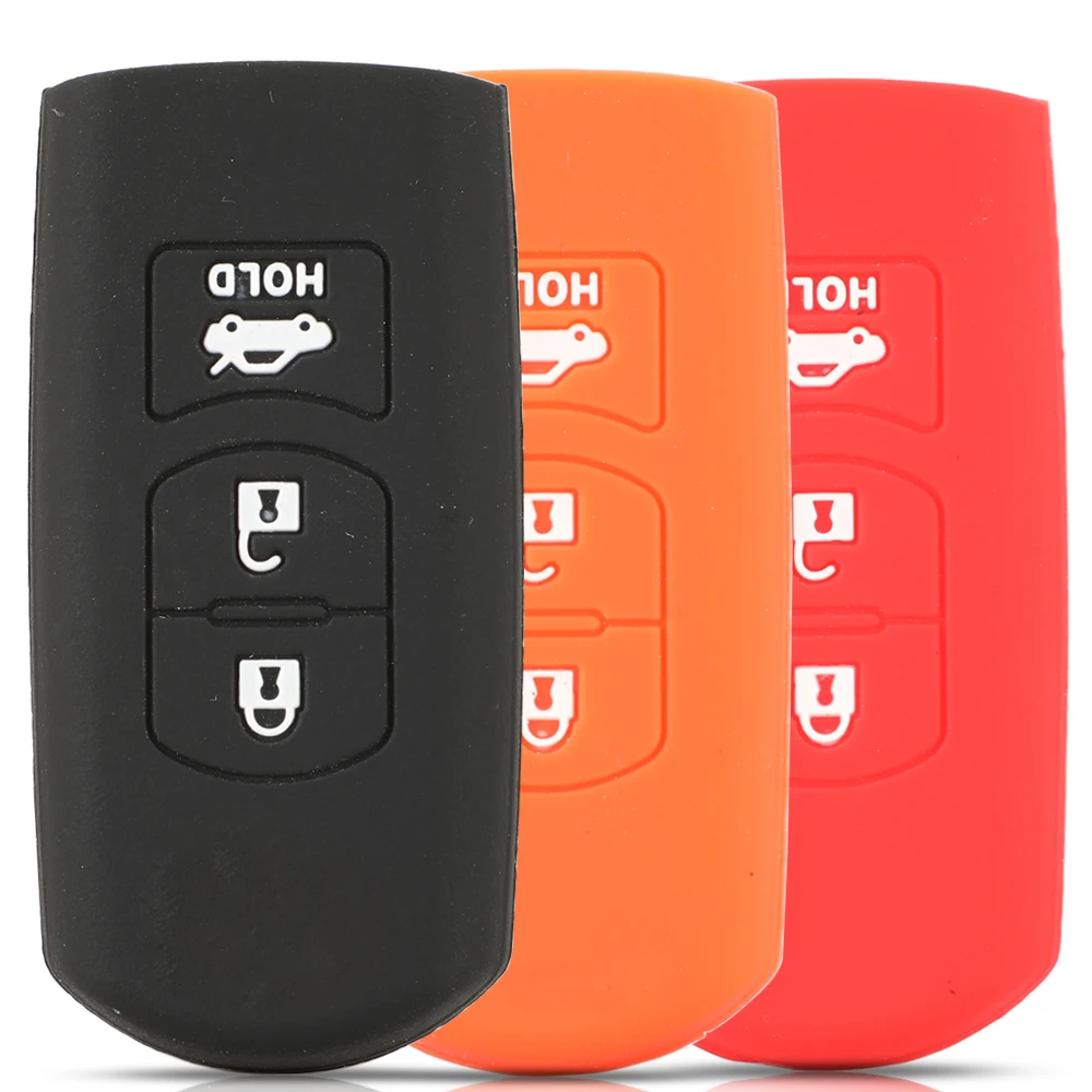 jingyuqin Remote 3 Buttons Smart Car Key Case Cover For MAZDA 5 6 Axela CX5 CX7 Accessaries Protect Holder Shell | Автомобили и