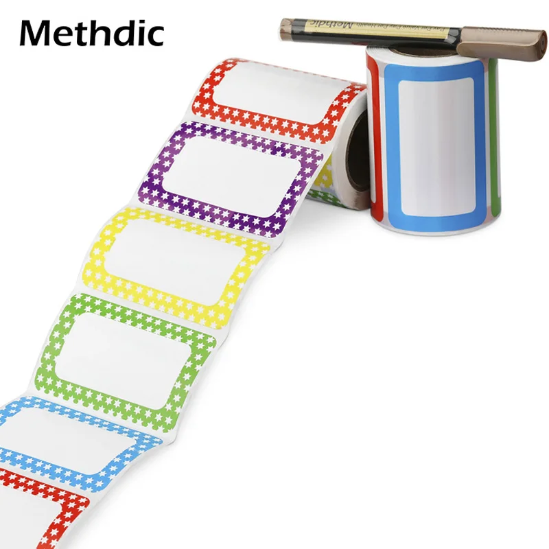 

Methdic 250 labels/roll Name Tags Sticker For Clothes