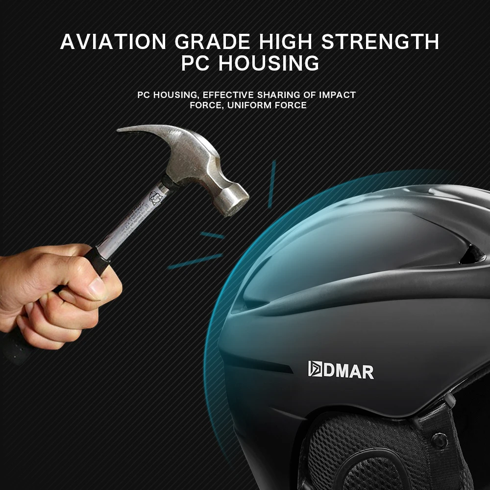 Лыжный шлем Снежный скейтборд лыжный сноуборд цельно Формованный для взрослых и