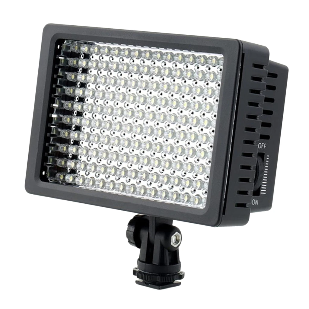

MagiDeal Universal 160 LED Video Camera HD Light for Camera Video Camcorder