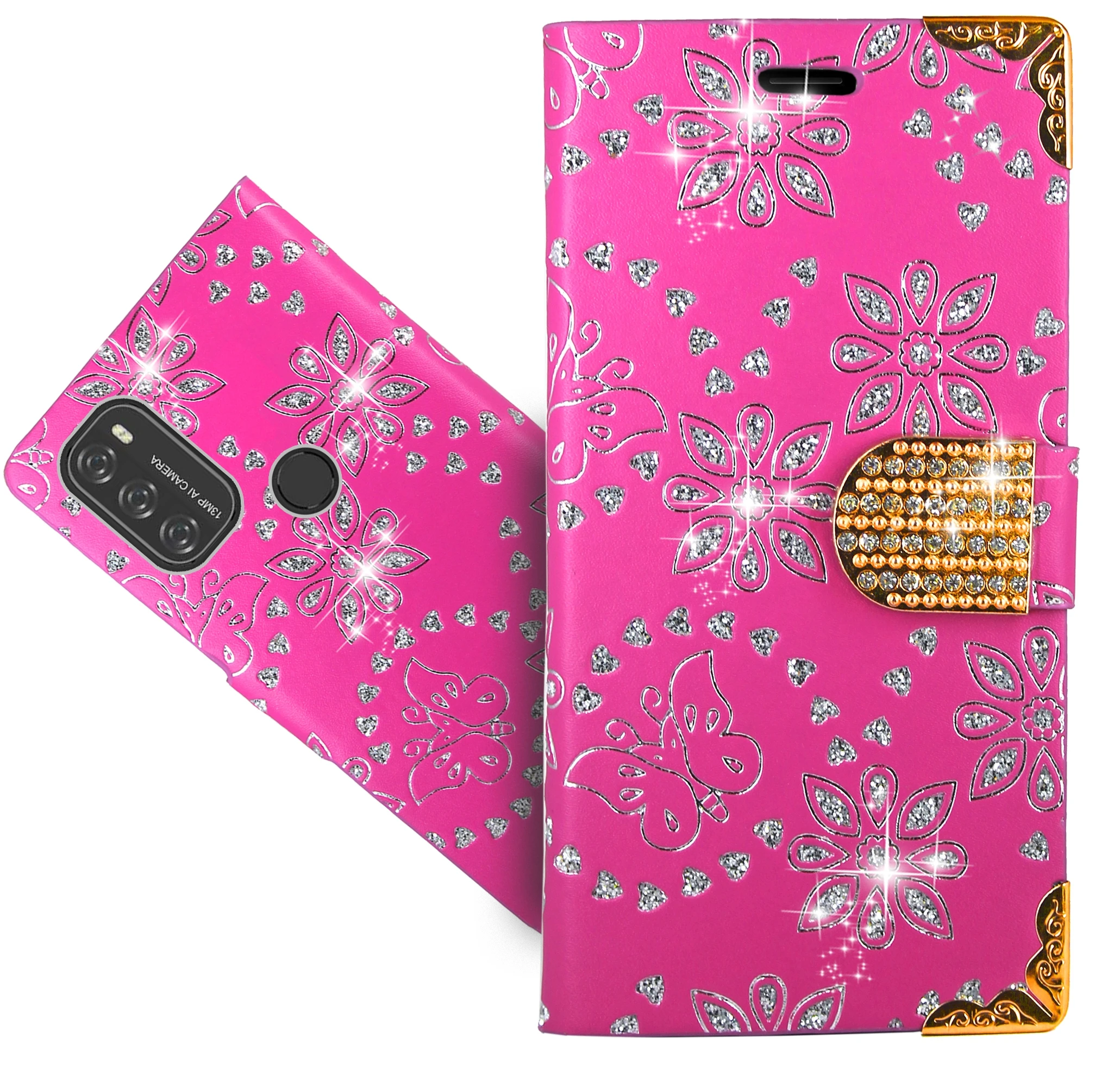 Bling Wallet Case Holder Leather Pocket Cover Funda Coque For Wiko View 2 3 4 5 Plus Pro Go Upulse U Feel Lite Max Prime XL | Мобильные