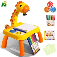 children projection drawing tablet kids book %d1%81oloring pen tools montessori set baby learning educational toy for girl gifts