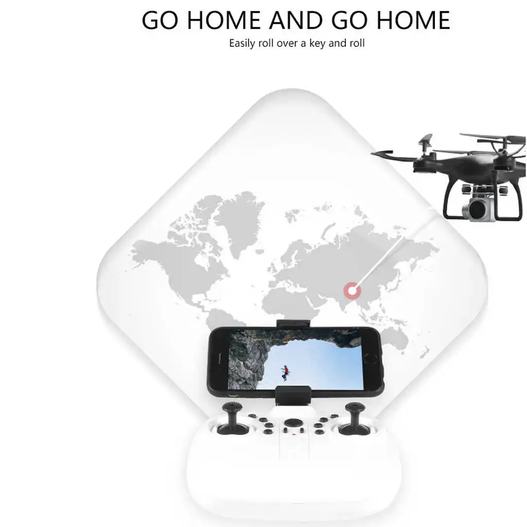 

WIFI Remote Control RC Drone Airplane Selfie Quadcopter With HD Camera Height Axis Aerial Remote Unmanned Aerial Vehicle