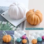 Силиконовые формы ручной работы в виде тыквы, сделай сам, 3D стереоскопическая форма для свечей, форма для эпоксидной и тыквы, торта, шоколада, реквизит для Хэллоуина