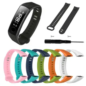 Soft Silicone Strap Buckle Replacement Watch Band Wrist Strap Sports
Smart Watch Accessories For Huawei Honor 3 Wearable Devices