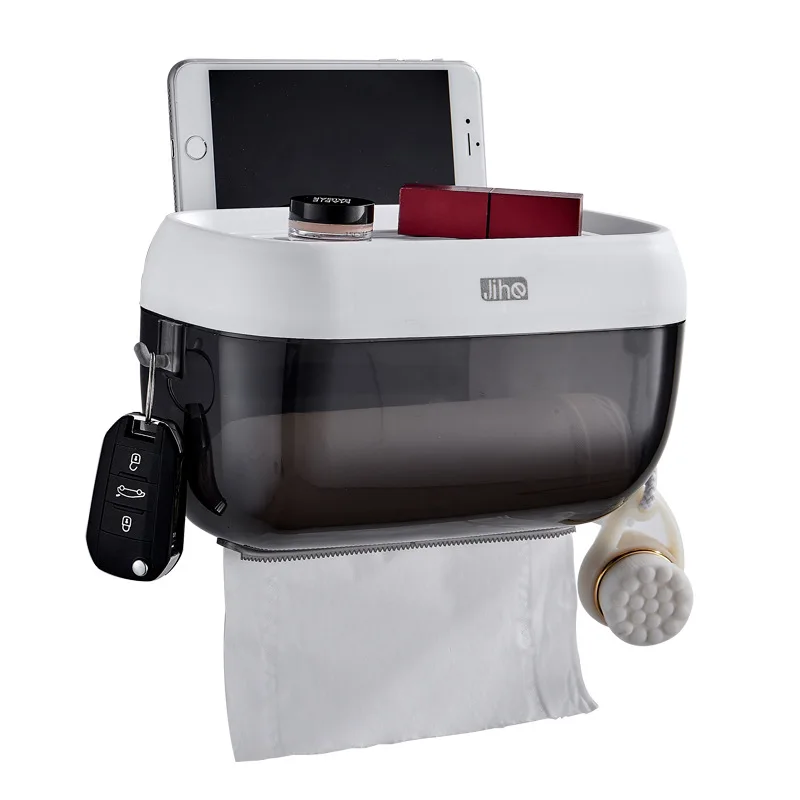 Держатель для бумажных полотенец без дырочек многофункциональная