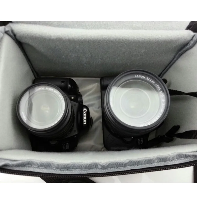 Roadfisher большая винтажная Холщовая Сумка на плечо для камеры переноски цифровой