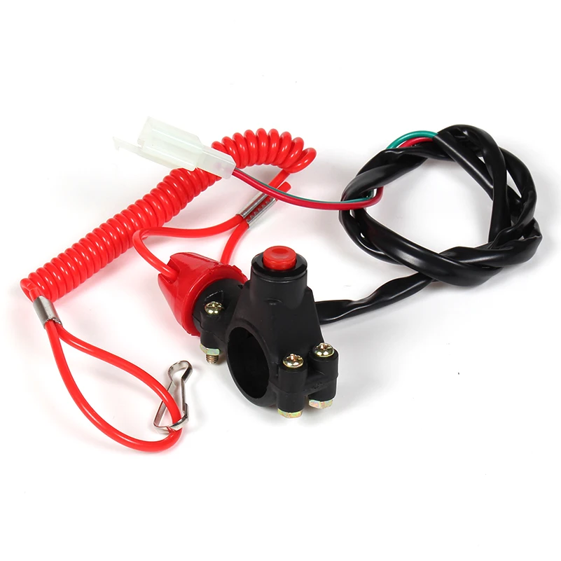 Мотовездеход квадроцикл гоночный двигатель стоп-трос закрытый переключатель