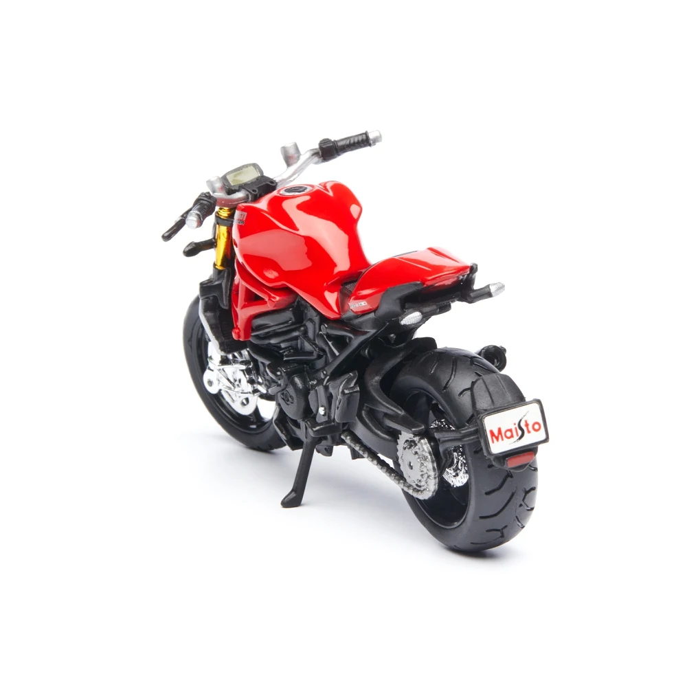 Мотоцикл Maisto Ducati Monster 1200 2014г 1:18 красный | Игрушки и хобби