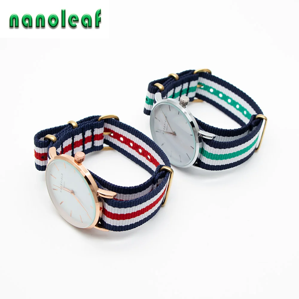 

18mm 20mm 22mm Nylon Watchband Soft Breathable Watch Replacement Band For Zulu Gold Buckle Bracelet Belt Accessories